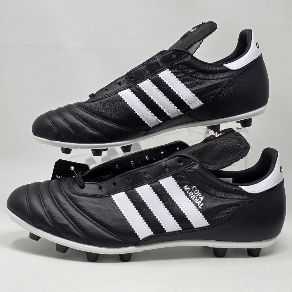 Adidas COPA MUNDIAL Soccer Cleats Men's Size 12 Made in Germany Black 015110 New